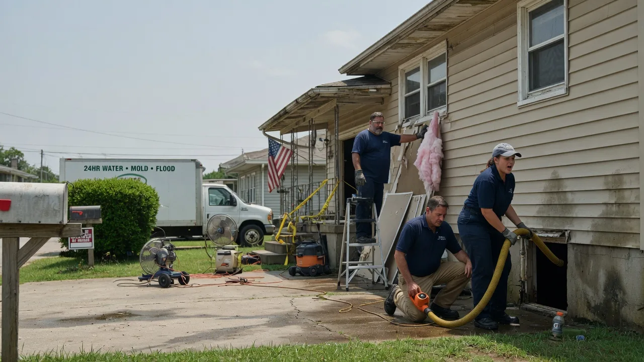 Water Damage Repair in Cadogan, PA near me